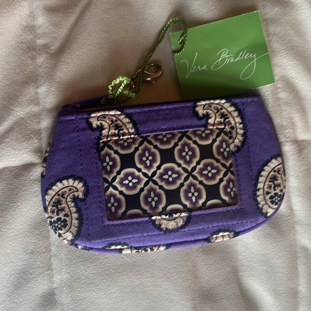 Vera Bradley ID wallet - Simply violet NEW WITH TAGS